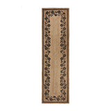 Jute runner - Marino Floral Natural