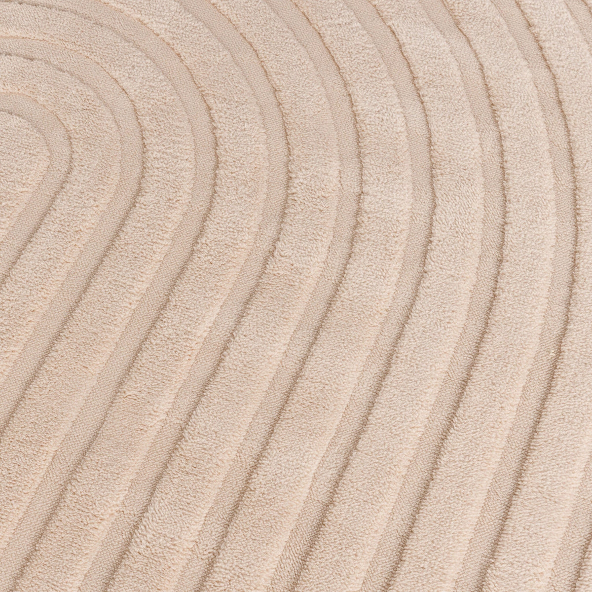 Scandinavian Rug - Charm Curves Beige
