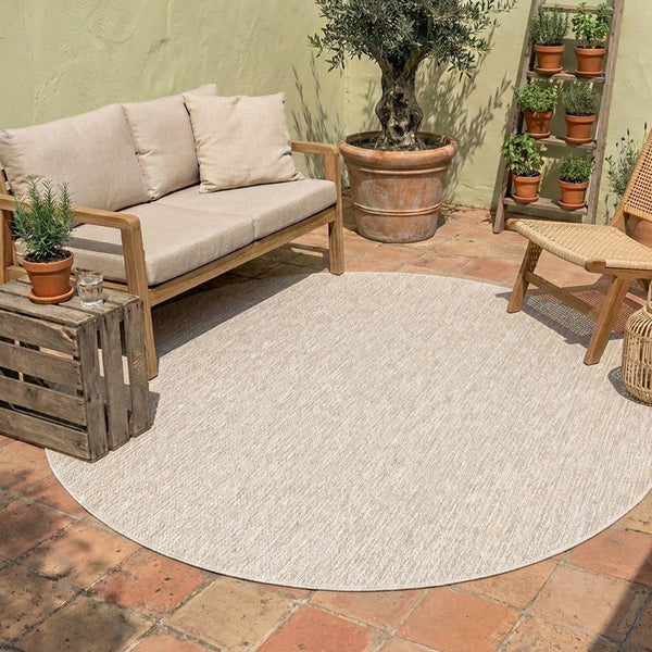 In- & Outdoor Teppich Rund