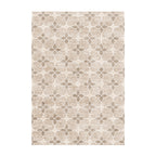 Geometrischer Outdoor Teppich - Mosaic Dot Creme
