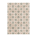 Geometrischer Outdoor Teppich - Mosaic Dot Grün