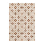 Geometrischer Outdoor Teppich - Mosaic Dot Terracotta
