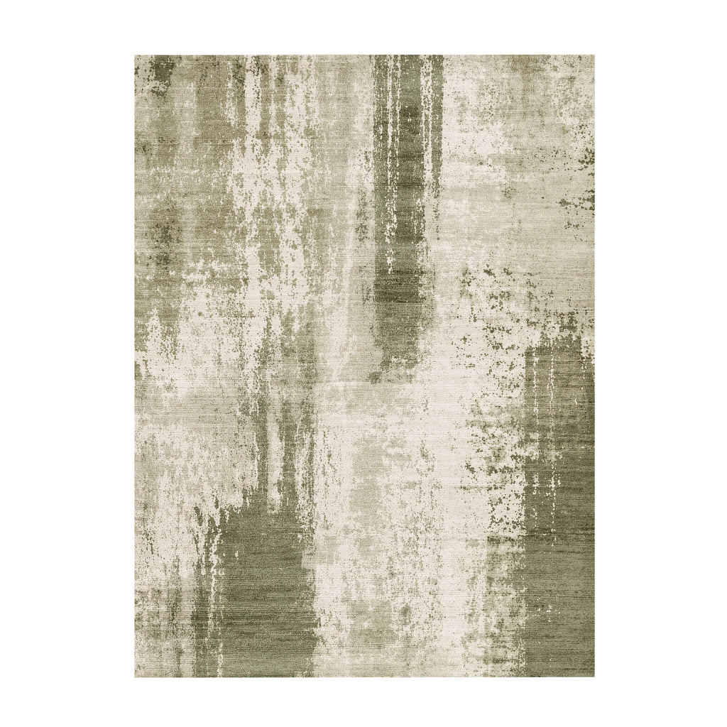 Abstrakter Teppich - Rusty Green