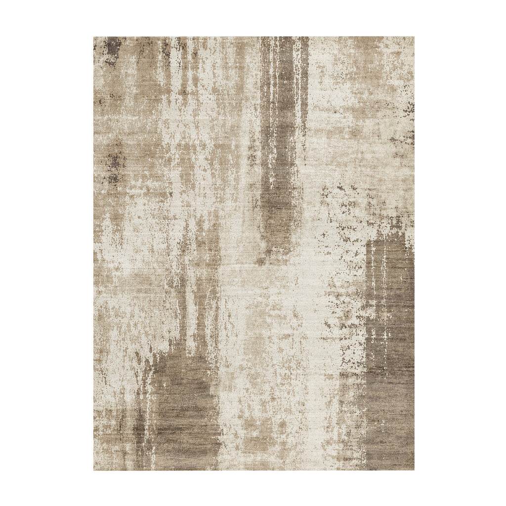 Abstrakter Teppich - Rusty Taupe