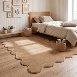 Waschbarer Teppich - Puck Brown