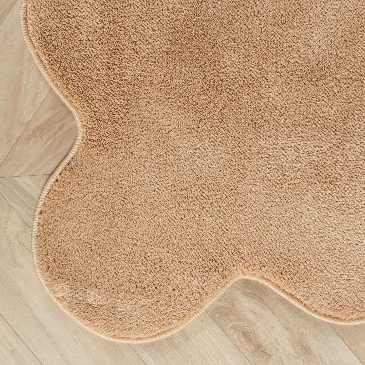 Waschbarer Teppich - Puck Brown