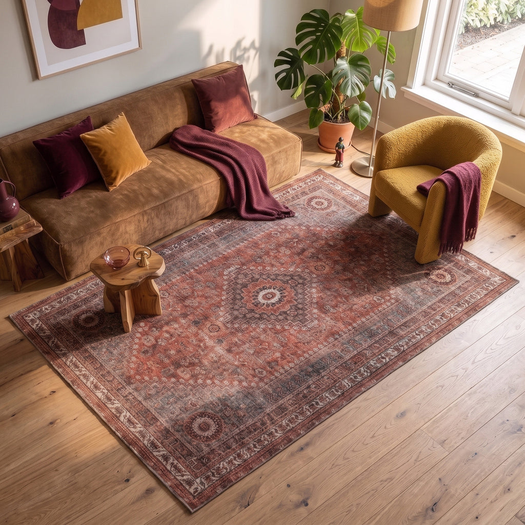 Oriental Rug – Liva Medallion Terra