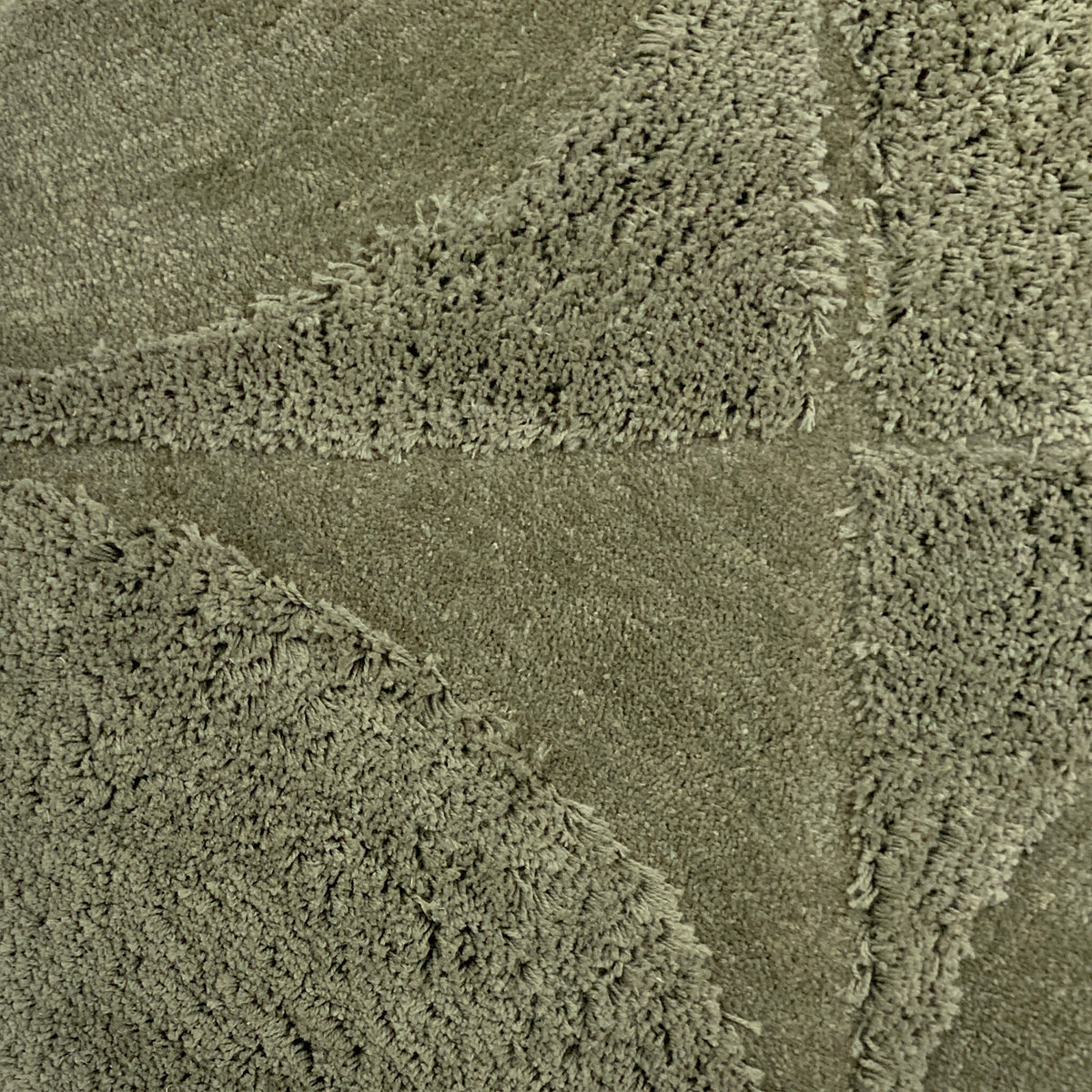 Organic rug - Odette Curves Green