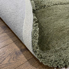 Organic rug - Odette Curves Green