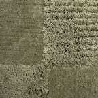 Organic rug - Odette Shapes Green