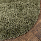 Organic rug - Odette Shapes Green