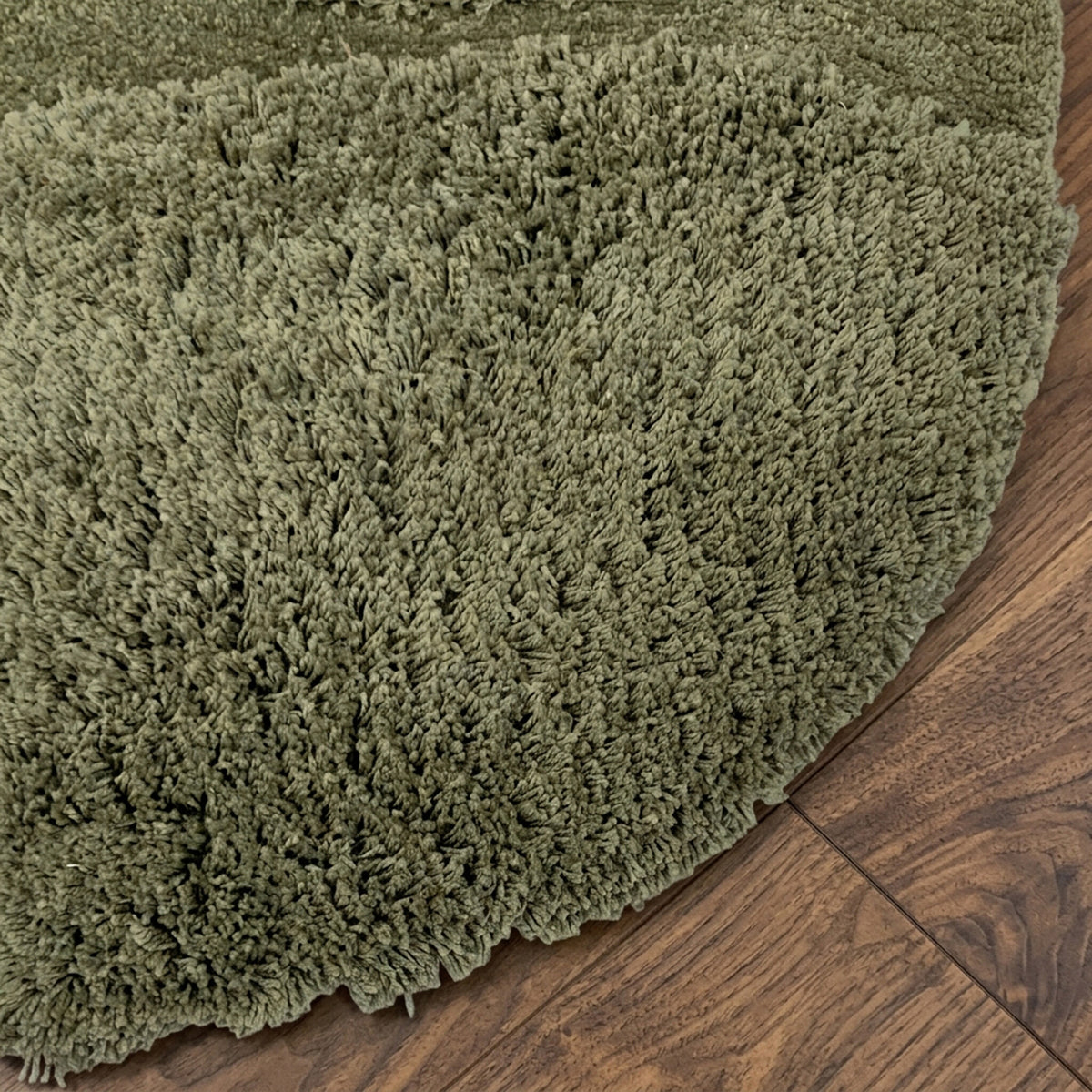 Organic rug - Odette Shapes Green