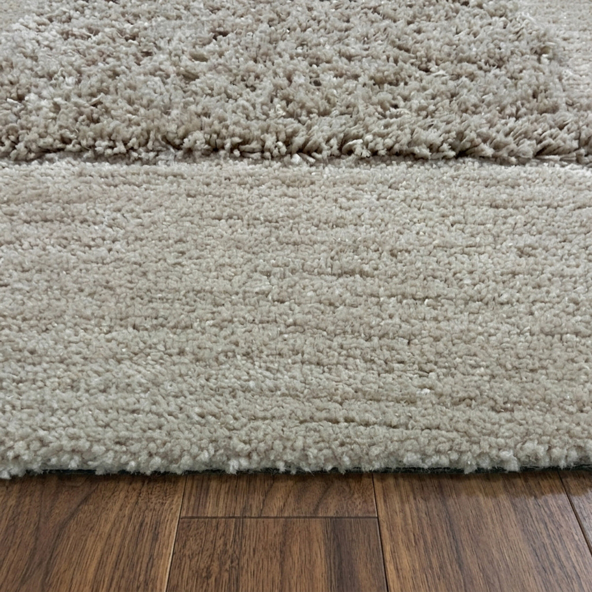 Organic rug - Odette Shapes Taupe