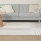 High Pile Rug - Serene Shapes Cream