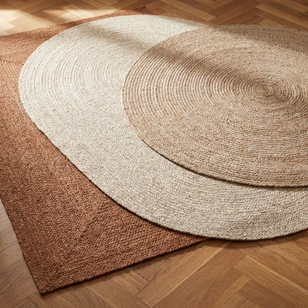 In- & Outdoor Jute Teppich - Bali Beige