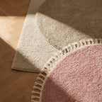 Teppich Hochflor Rund - Lofty Mint
