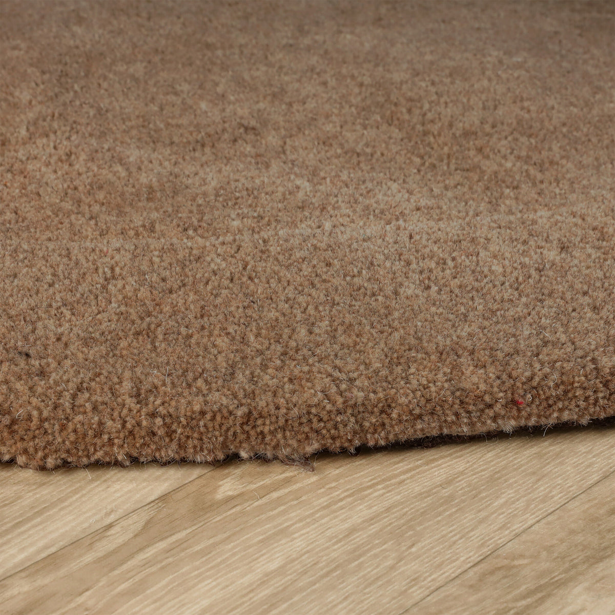 Round rug - Isara Border Brown