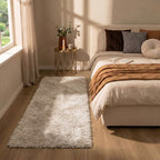 Waschbarer Läufer - Blaze Beige Grau
