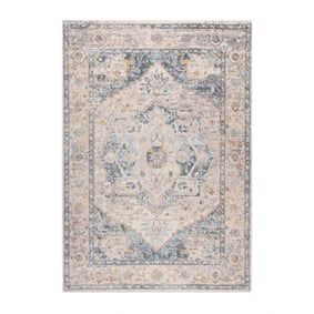 Teppich Vintage - Inspire Creme Blau 217 - sfeer