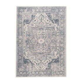 Teppich Vintage - Inspire Blau Creme 218 - sfeer
