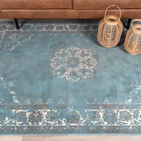 Teppich Vintage - Miracle Grau Blau - product