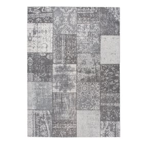 Teppich Patchwork - Dreams Grau - sfeer