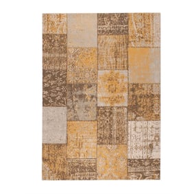 Teppich Patchwork - Dreams Gelber Ocker - sfeer