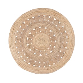 Jute Teppich Rund - Fair Sun Natur - product