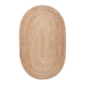 Jute Teppich Oval - Fair Natur - sfeer