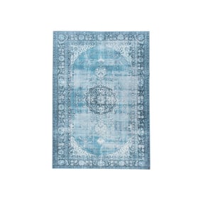 Teppich Vintage - Estate Medaillon Hellblau - product