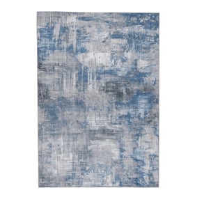 Moderner Teppich - Strength Blau - sfeer