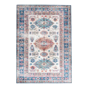 Teppich Vintage - Azara Yasmin Hellblau - product