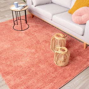 Teppich Hochflor - Lofty Orange Rosa