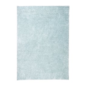 Teppich Hochflor - Lofty Hellblau Türkis - sfeer