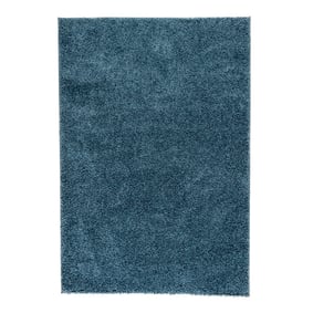 Teppich Hochflor - Lofty Blau - sfeer