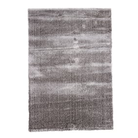 Hochflor Teppich - Glazy Hellgrau - sfeer