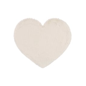 Kinderteppich - Huggy Herz Weiß - product