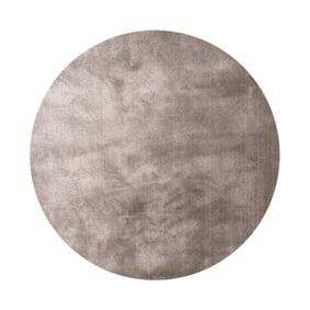 Waschbarer Viskose Teppich Rund - Vive Taupe - sfeer