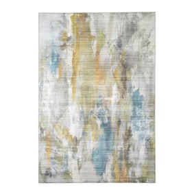 Moderner Teppich - Strong Paint Bunt - sfeer
