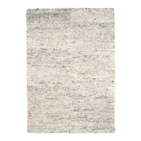 Hochflor Wollteppich - Royal Creme Grau - sfeer
