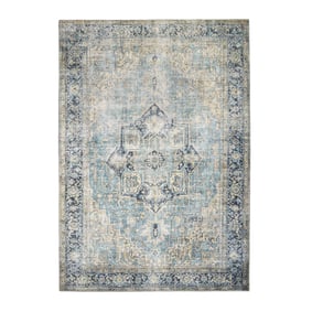 Teppich Vintage - Lugan Hellblau - sfeer