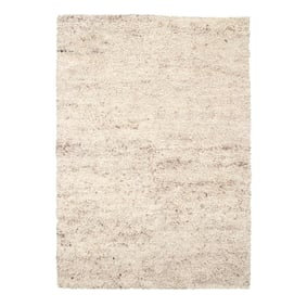 Hochflor Wollteppich - Royal Creme Meliert - product