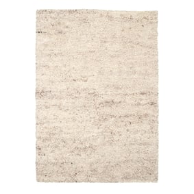 Hochflor Wollteppich - Royal Creme Meliert - sfeer