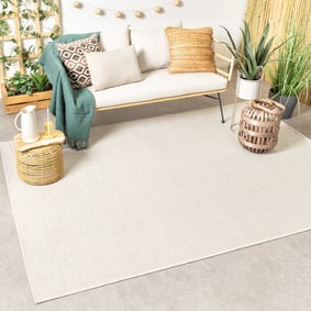 In-& Outdoor Teppich - Malta Melange Creme