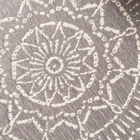 In- & Outdoor Teppich Rund - Porto Aztec Hellgrau - product