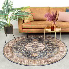 Teppich Vintage Rund - Imagine Medaillon Bunt - product