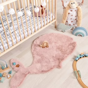 Kinderteppich - Huggy Wal Rosa