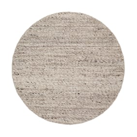 Wollteppich Rund - Feline Braun Meliert - sfeer