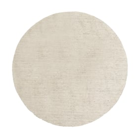 Berberteppich Rund - Aicha Beige - sfeer