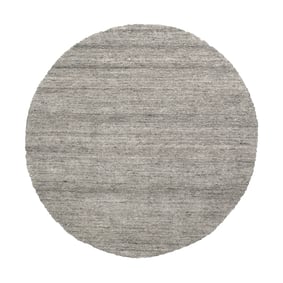 Berberteppich Rund - Aicha Grau - sfeer